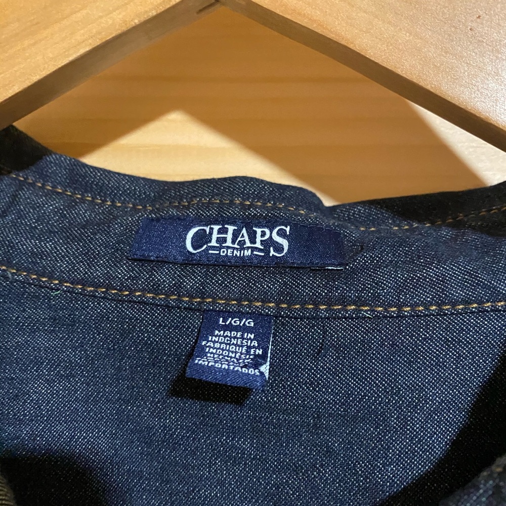 Chaps Jean Dress